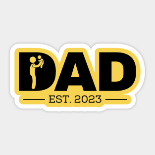 New Dad 2023 Sticker